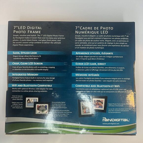 Pandigital PAN7000DW 7" Digital Picture Frame - Picture 2 of 2